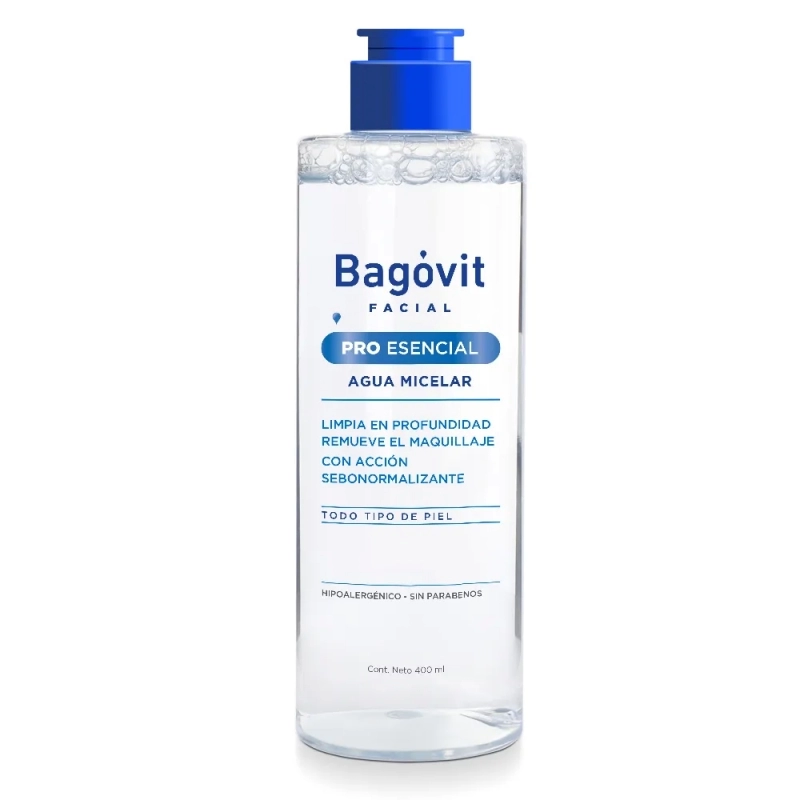 Agua Micelar Bagóvit Facial Pro Esencial 400 ml